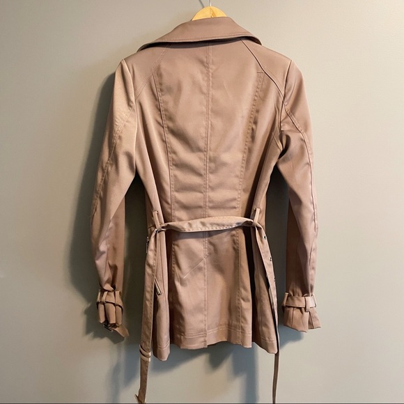 Le Chateau Nude Trench Coat- XS - Picture 6 of 6